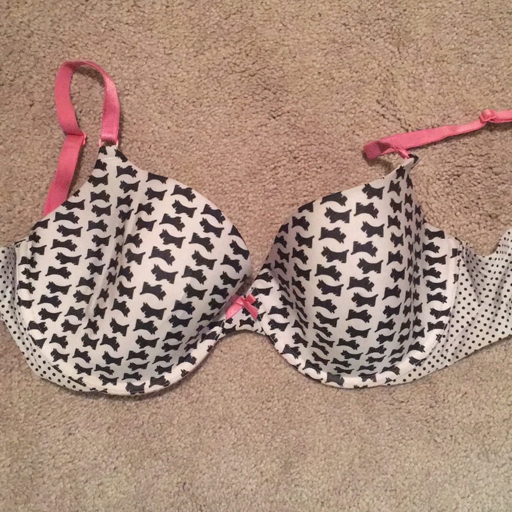 Pink bra